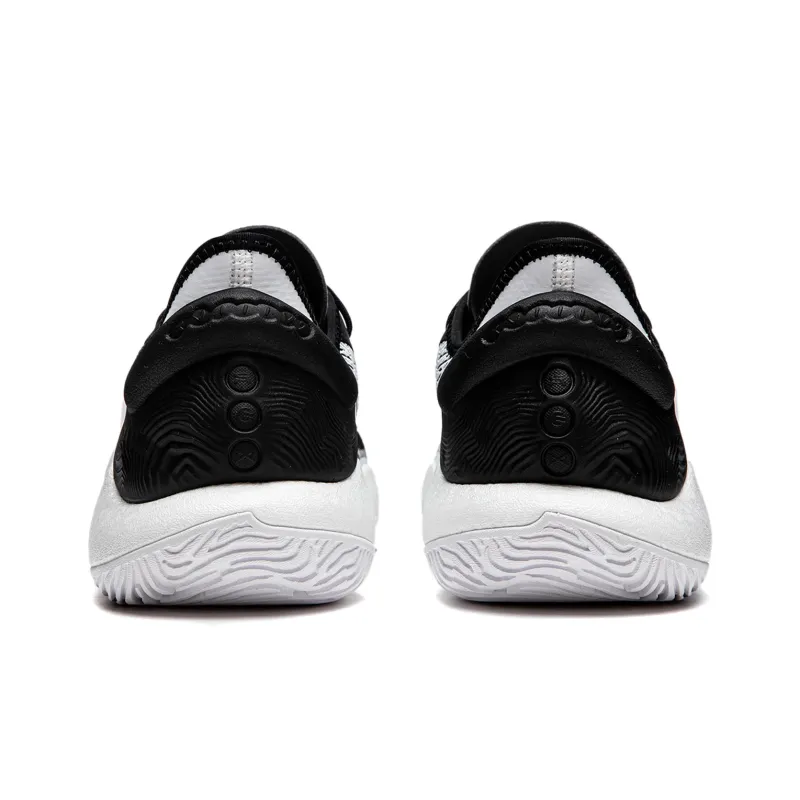 LINING Yushuai 18 V2 Basketball Shoes Men Low Top Black White-5
