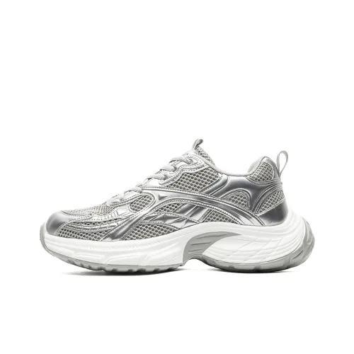 OUBT Anti Slip Wear Resistant Waterproof Breathable Lightweight Height Increasing Low Top Chunky Sneakers Unisex
