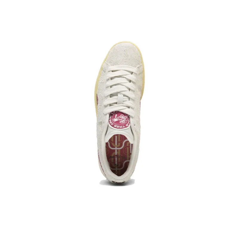 PUMA X Palm Tree Crew Suede R 'Vapor Grey Club Red'-3