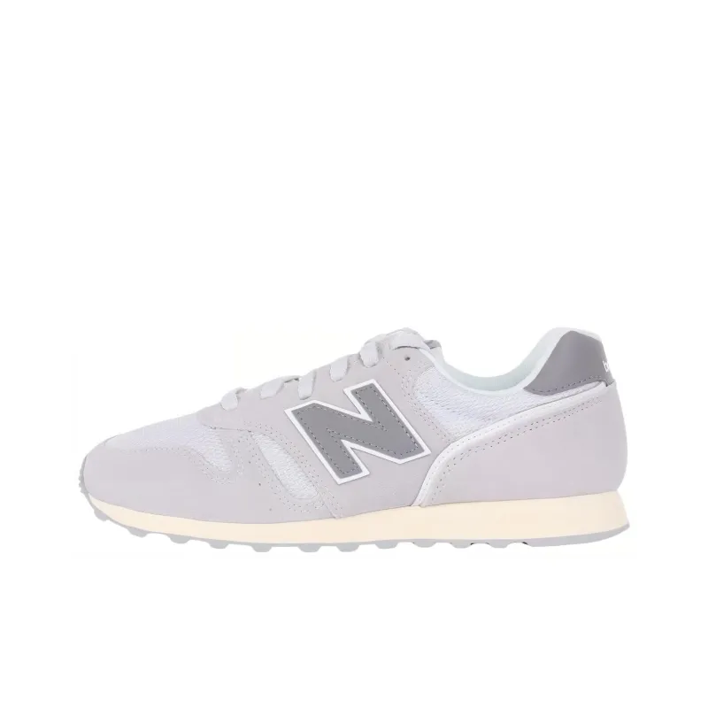 New Balance NB 373 Slip Resistant And Breathable Low Top Casual Running Shoes Unisex Light Gray-0