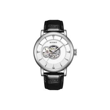 KUERST Automatic Mechanical Movement Watch Men's Watches White Dial