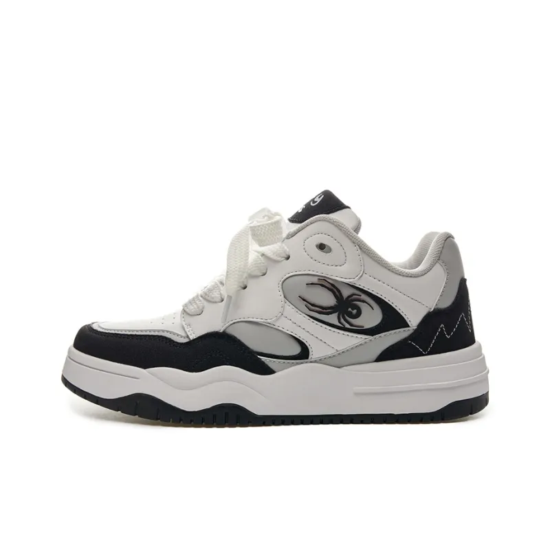 LAZY BONS Anti Slip And Wear Resistant Height Increasing Low Top Skateboard Shoes Unisex-6