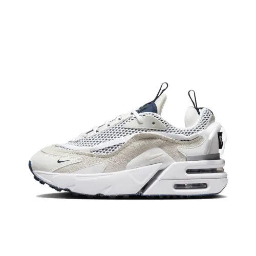 Nike Air Max Furyosa Running Shoes Women's Low-Top Peak White / Light Bone / White / Military Deep Blue