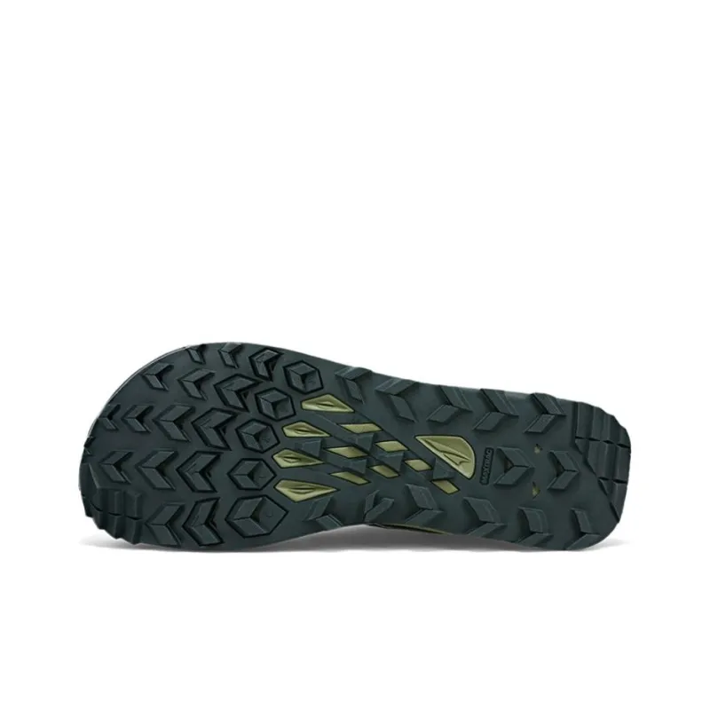 Altra Lone Peak 7 Abrasion Resistant, Breathable, Lightweight Low Top Trail Running Shoes Men's Black Green-4