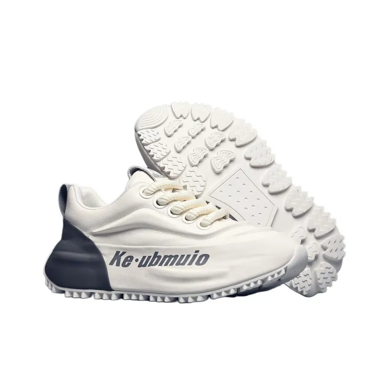 JANE HARLOW Low-Top Casual Shoes Men's White Gray-6