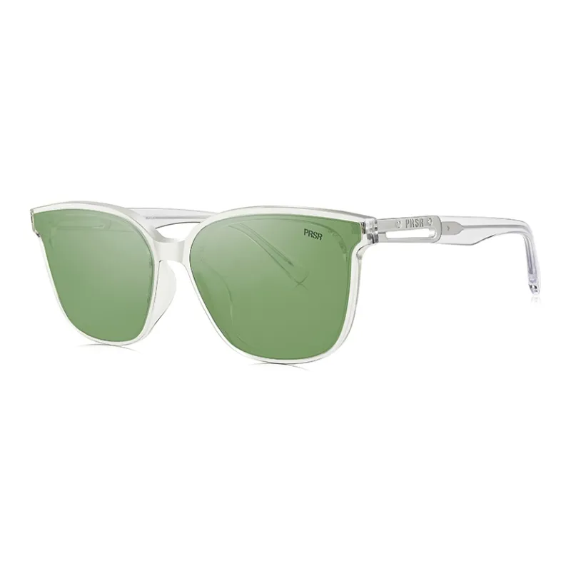 Prsr Plate And Metal Round Sunglasses Unisex-6