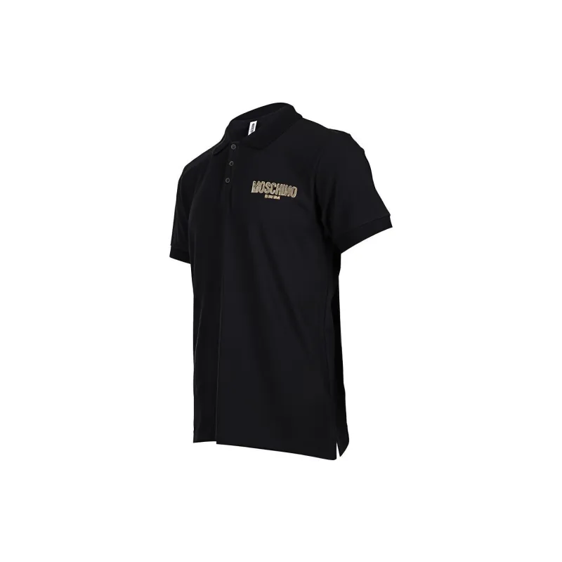 MOSCHINO Polo Shirts Men Black-1