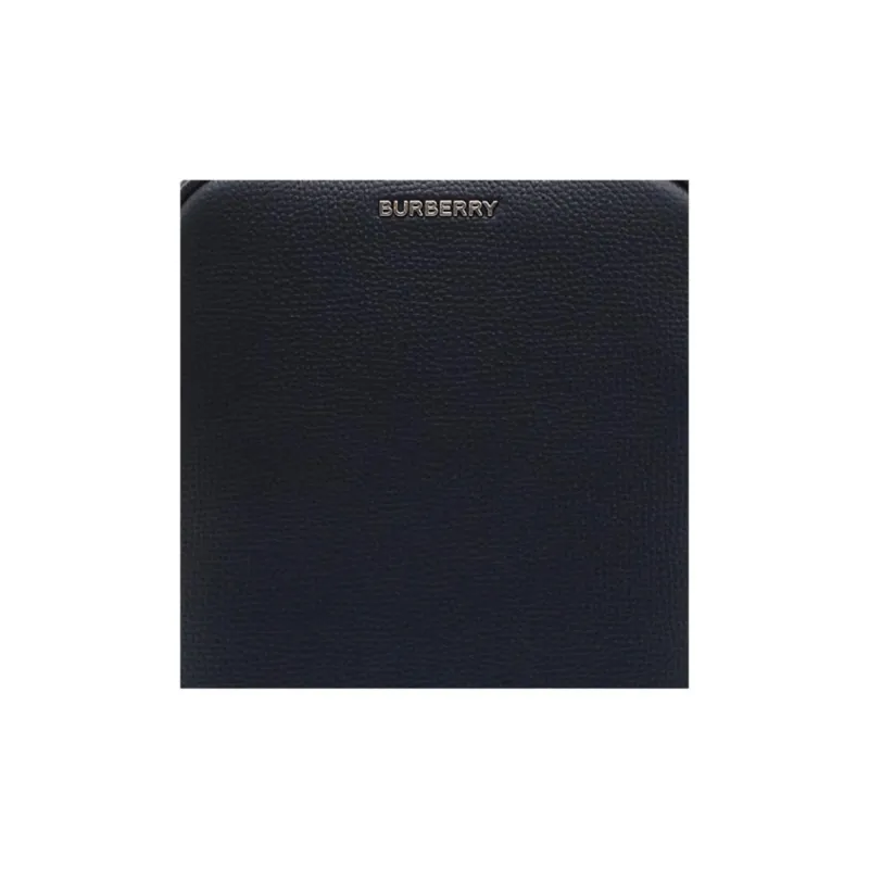 Burberry Paddy Textured Calfskin Shoulder Bag Crossbody Bag Women's Marine Blue-1