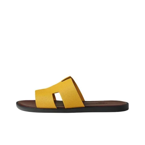 HERMES Izmir Slide Slippers Men's Yellow