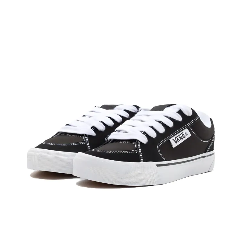 Vans Chukka Push Ls Black White-2