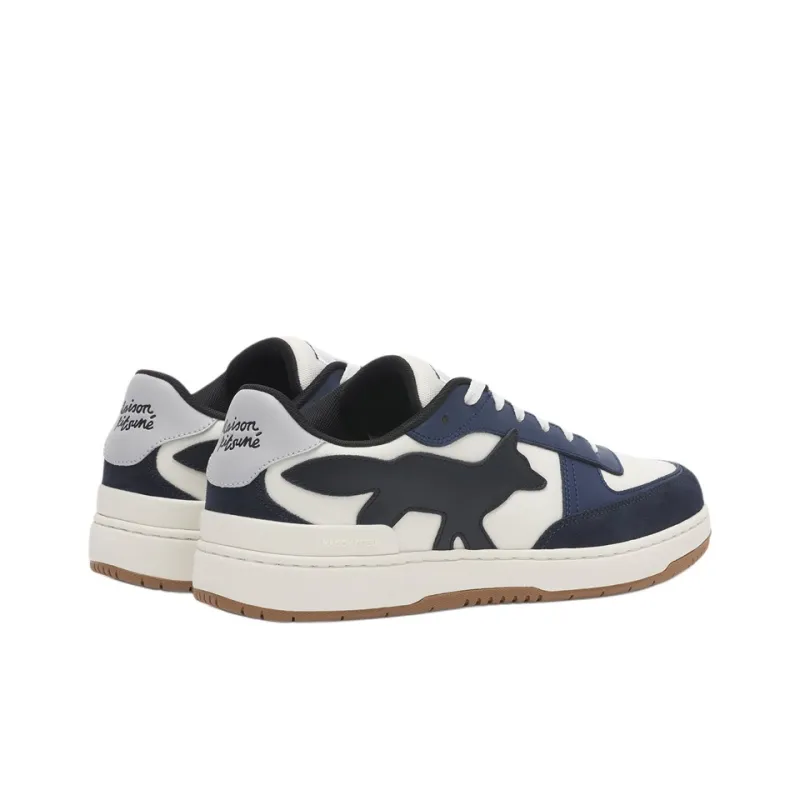Maison Kitsune Chiru Low Top Skateboard Shoes Men's Marine Blue-3