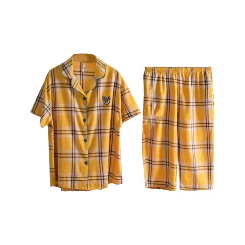 Dorame Pajama Set Women's Yellow