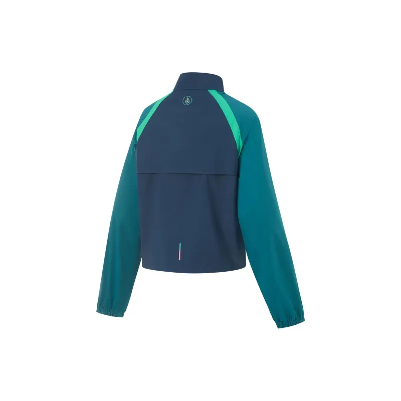 LiNing Trench Coat Women's Dark Simple Blue-1