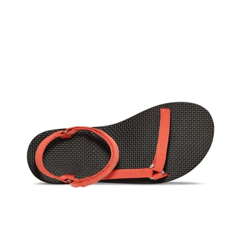 Teva Original Universal Beach Sandals Women's Orange Black-3