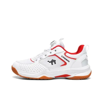 Pilot the camel Badminton Shoes Unisex Low Top White/Gray/Blue/Red