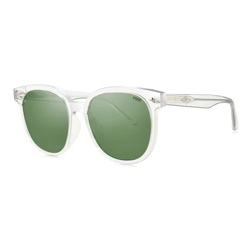 Prsr Plate Frame Round Sunglasses Unisex