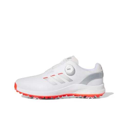 Adidas EQT BOA Golf Golf Shoes Men Low-Top White Gray Red