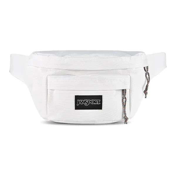 JanSport Fabric Fanny Pack Large Size Unisex Milk White-0