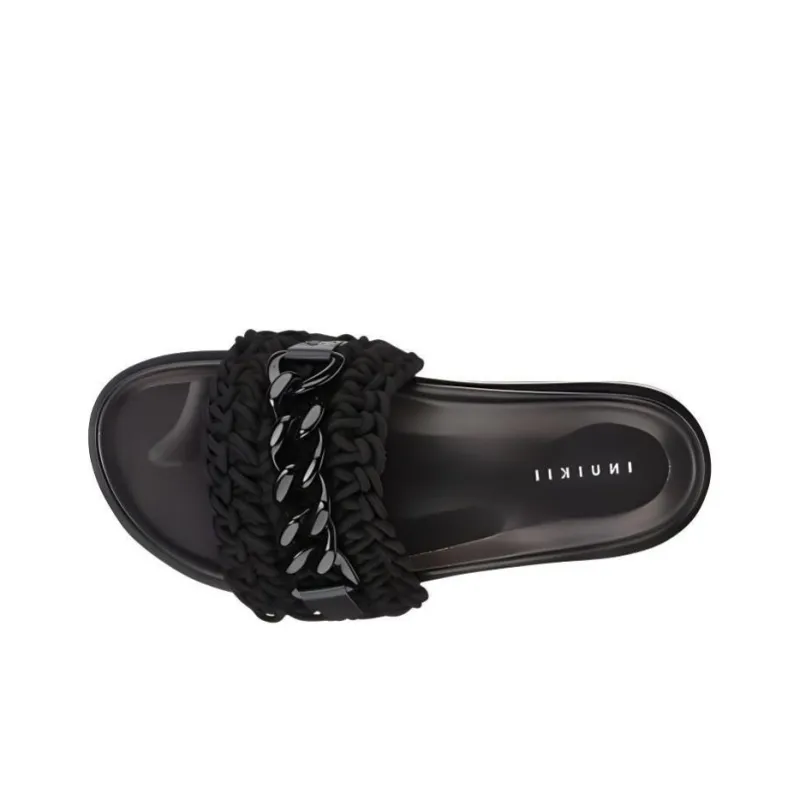 Inuikii Slide Slippers Women's Black-3