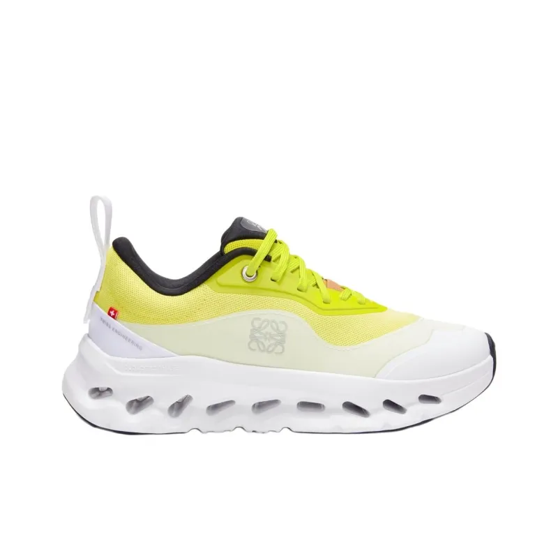 On x LOEWE Cloudtilt 2.0 Low Top Casual Shoes Men's Neon Yellow-1
