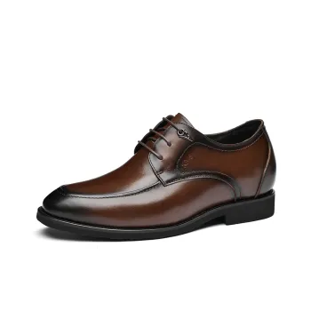 KAISER Dress Shoes Men Low Top Brown/Black