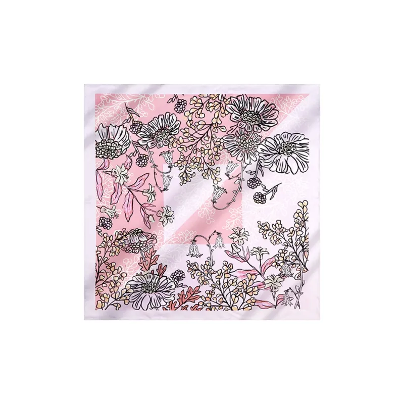 MARJAKURKI Silk Scarves Women's-2
