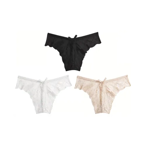 Flowers In Water Underpants Women's 3 Pack