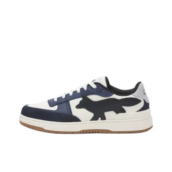 Maison Kitsune Chiru Low Top Skateboard Shoes Men's Marine Blue