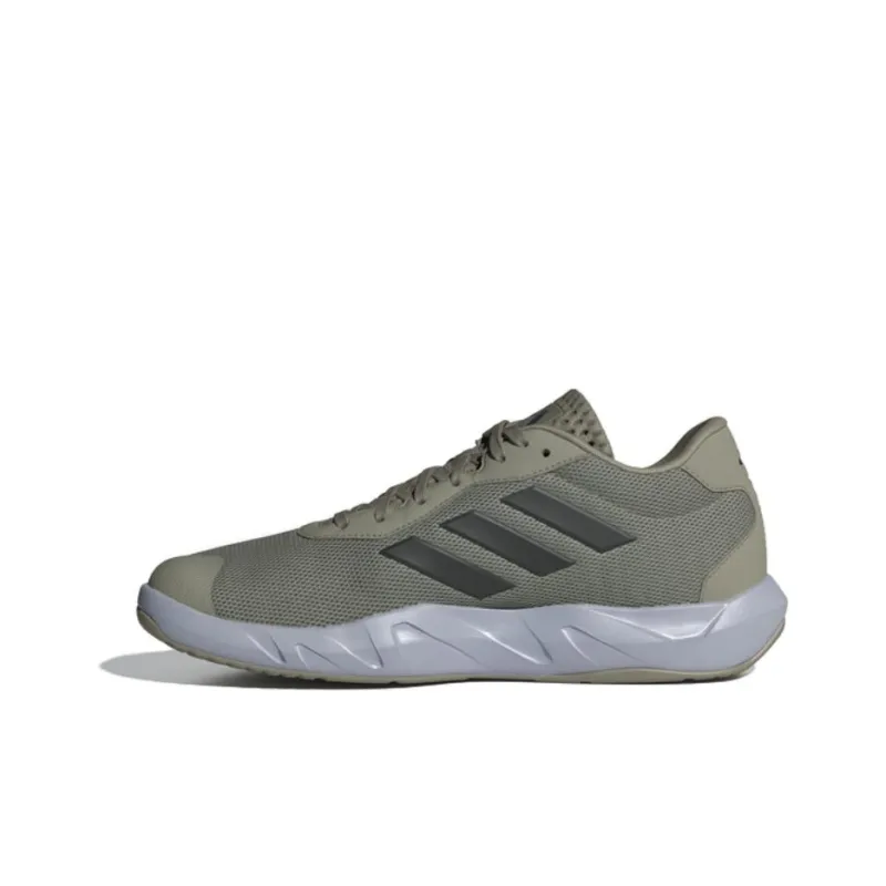 Adidas Amplimove Trainer Silver Pebble Core Black Dash Grey-0