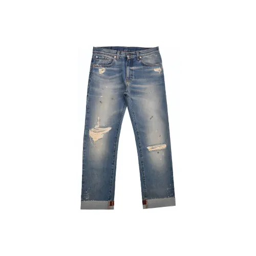 GUCCI Jeans Men Blue