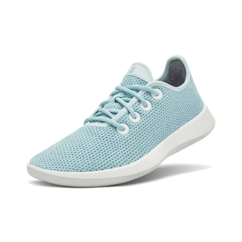 Allbirds Tree Runner Breathable Lightweight Low-Top Sports Casual Shoes Women's Light Mint-2