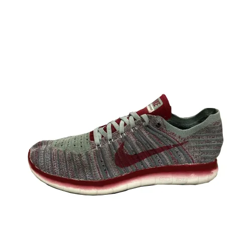 Nike Free RN Flyknit Undercover Gyakusou Wolf Grey Team Red Women's