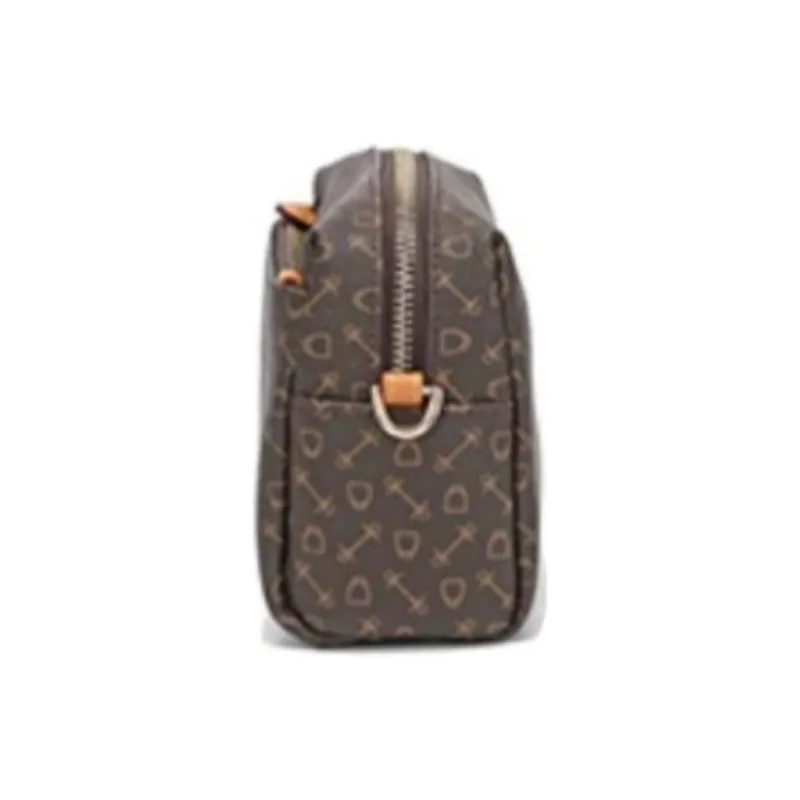 Why PVC Shoulder Bag, Crossbody Bag Small Size Women's Milk Tea & Rice/Coffee/Apricot-8