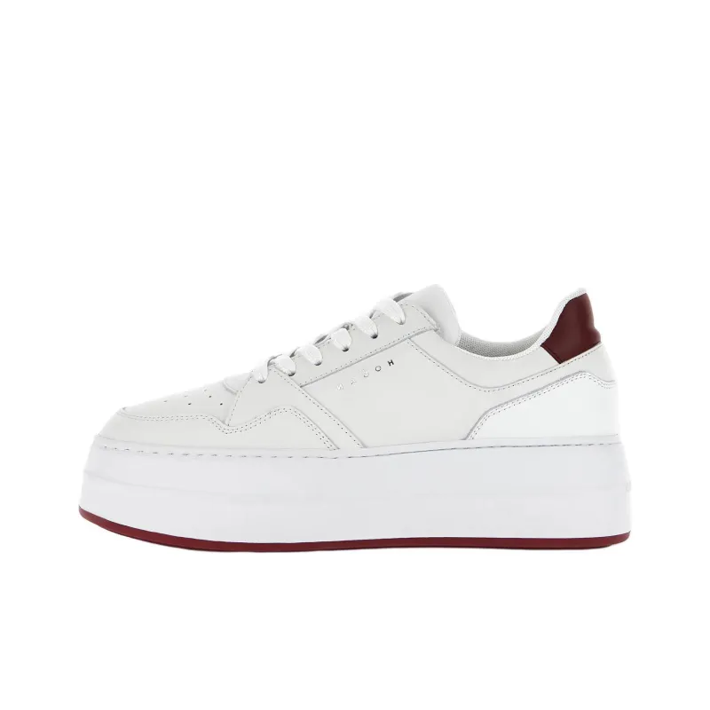 HOGAN Skyscraper Low Top Skateboard Shoes Women's White-0