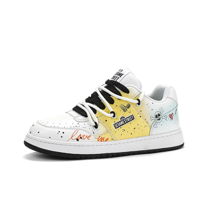SESAME STREET Low-Top Skateboard Shoes Unisex-1