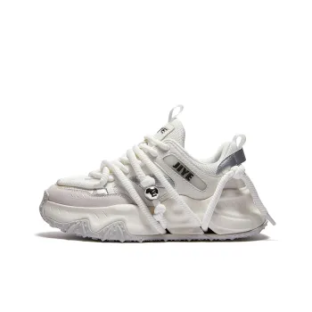 JIYE Height Increasing Wear Resistant Breathable Low Top Chunky Sneakers Unisex