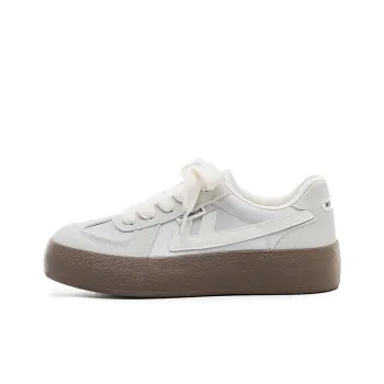Warrior Breathable And Slip Resistant Low Top Canvas Shoes Women's Gray Silver Beige