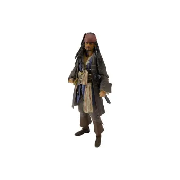 BANDAI Jack Sparrow S.H.F Caribbean Pirates 15cm Scale Figures
