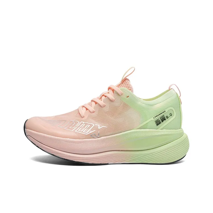 LPMX Running Shoes Unisex Low Top Cherry Blossom Green-0