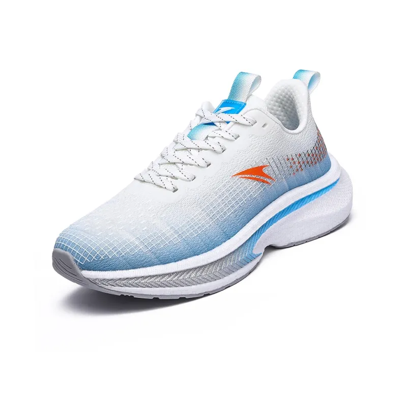 Kinglake Low Top Running Shoes Unisex White Peacock-1