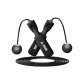 Black-[Stainless Steel Pivot with No Stiffness], Dual-Purpose Style[Cordless Small Ball+PVC Steel Cables]