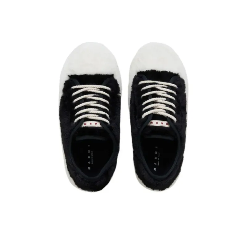 MARNI Two Toned Lace Up Sneakers-4