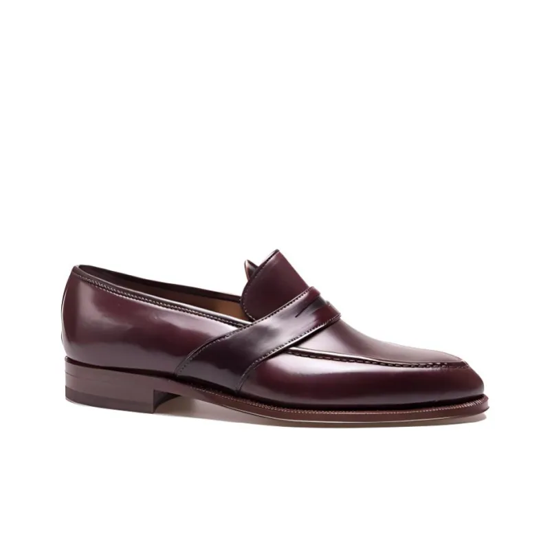 Enzo Bonafe Loafers Men's Burgundy-1