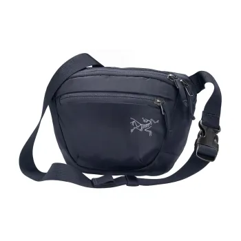 Arcteryx Mantis Nylon Sling Bag, Fanny Pack Unisex Blue Black