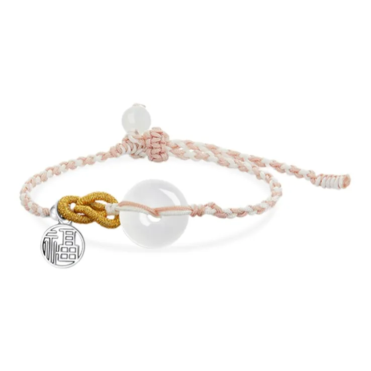 JUICY GRAPE Chalcedony Jade Bracelets Unisex-0