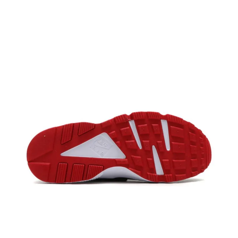 Nike Air Huarache Black/Gym Red/White-5