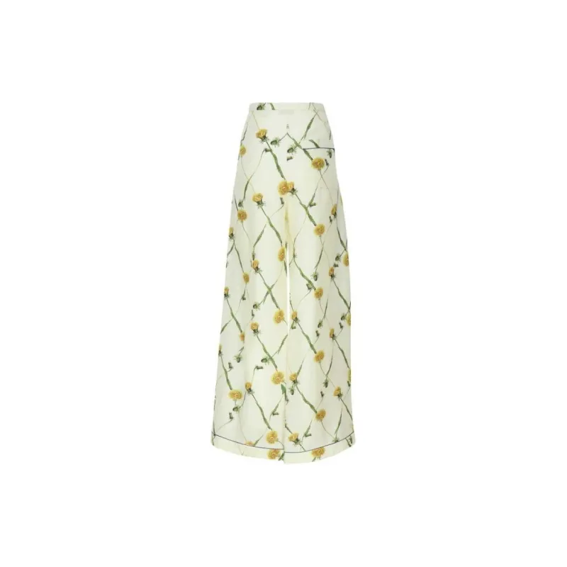 Burberry Floral Printed Midi Skirt-1