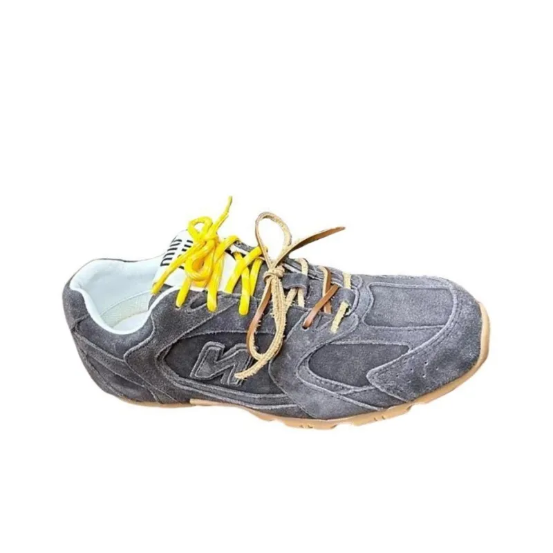 New Balance x MIU MIU NB 530 Slip Resistant Low Top Casual Shoes Unisex Gray-2