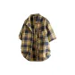 Yellow Coffee Navy Blue
