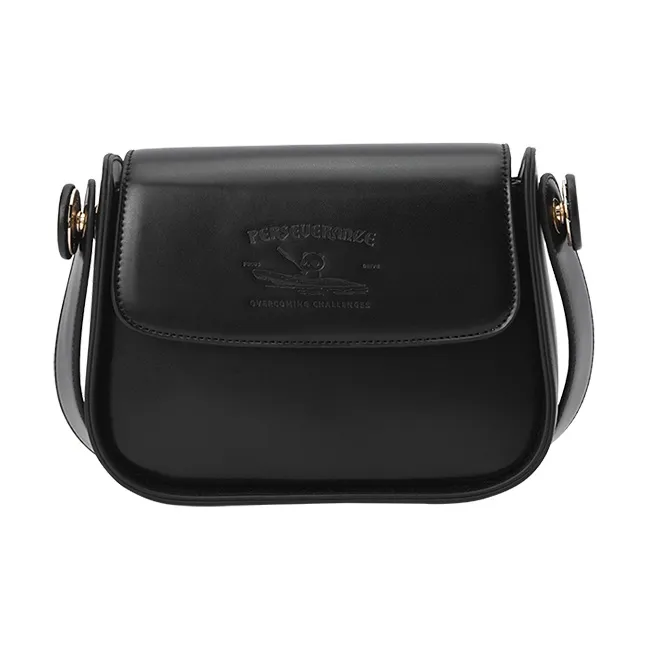 SEM/R PU Shoulder Bag Crossbody Bag Regular Women's Milk White / Caramel Brown / Black-10